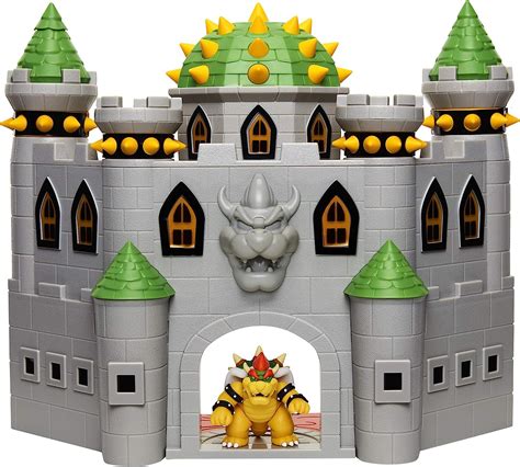 Nintendo Bowsers Castle Super Mario Deluxe Bowsers Castle Playset Con
