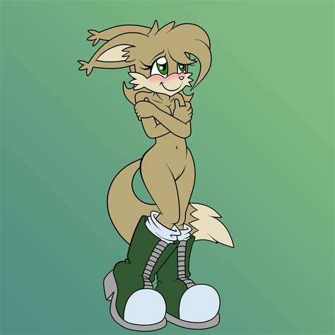 Rule 34 Anthro Blush Boots Breasts Covering Fan Character Felicity