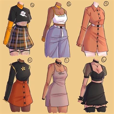 60 Aesthetic Outfits To Draw Caca Doresde