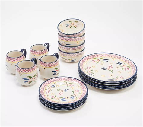 Temp-tations Old World 16-Piece Essential Dinnerware Set - QVC.com