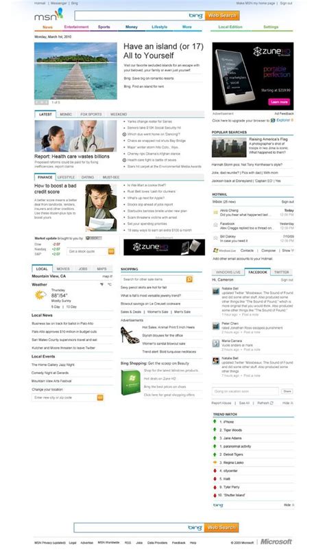 Microsoft Starts Rolling Out New Msn Homepage Neowin