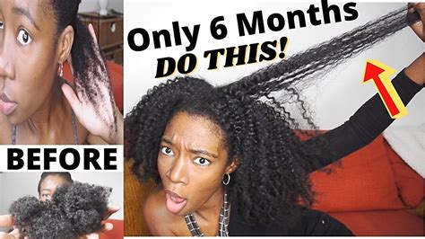 How I Easily Grew My Hair In 6 Months Hair Growth Challenge This Will