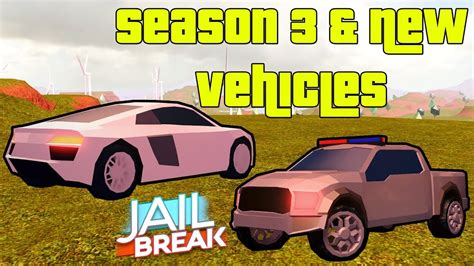Jailbreak season 3 is almost here! NEW AUDI R8 & SEASON 3 COMING TO JAILBREAK! (Roblox) - YouTube