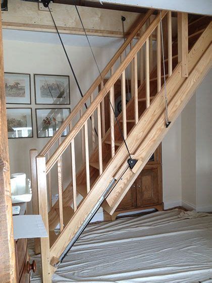 Electric Loft Ladders Attic Renovation Attic Apartment Attic Stairs