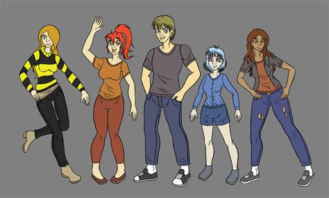 Side Characters Draft 1 By Johng117 On Deviantart