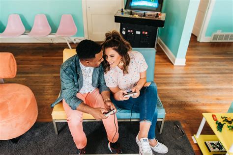 Retro 80s And 90s Engagement Shoot Popsugar Love And Sex Photo 46