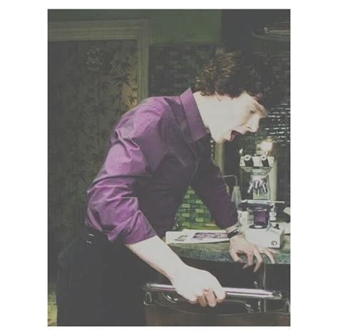 The Purple Shirt Sherlock Holmes Bbc Benedict Cumberbatch Sherlock