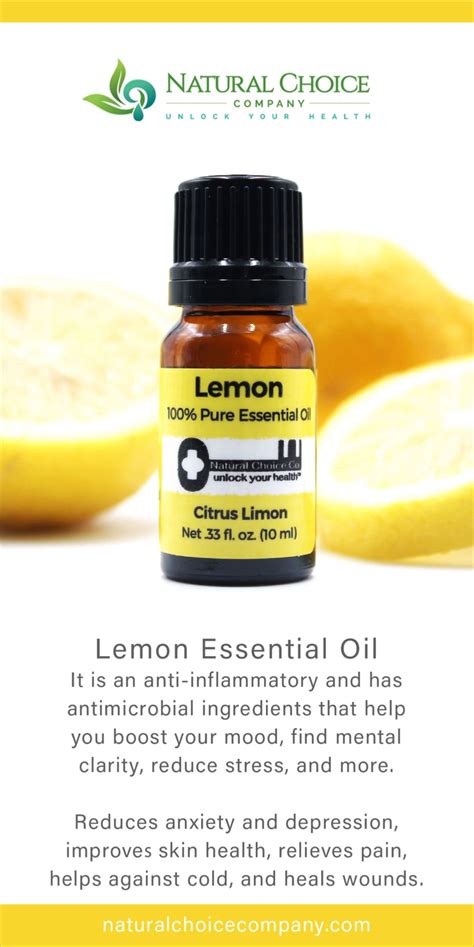 Lemon An Ancient Remedy Aromatherapy Benefits Lemon Essential Oils