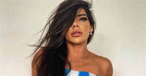 Lionel Messi Mad Miss BumBum Goes Nude In Bodypaint Again As Argentina