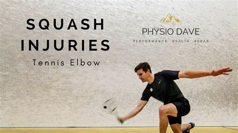 Squash Injuries Tennis Elbow Youtube