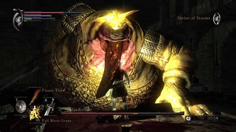 Demons Souls Gameplay Adjudicator Boss Fight Swollen Demons Soul
