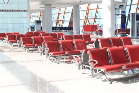 Airport Lounge Waiting Area Stock Photo Image Of Boarding Business