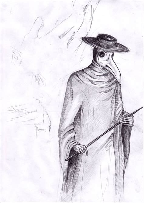 Plague Doc Doctor Drawing Plague Doctor Steampunk Drawing