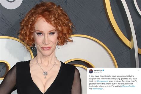 Kathy Griffin Asks Fans To Explain Scan Results After Surgeon Ghosted Her
