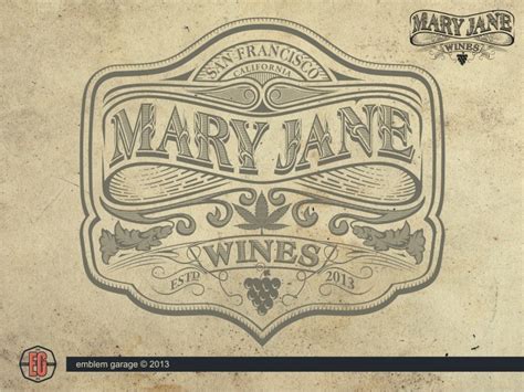 Mary Jane Wines By Cristian Popescu On Dribbble