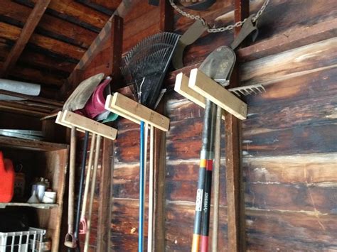 And is easily relocated onto different gladiator® wall systems. Cheap and Easy Garage Tool Hangers in 2020 | Storage shed ...