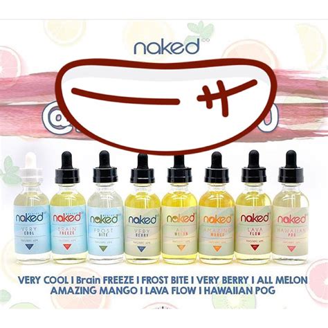 Jual NAKED All Varian Liquid US Original Shopee Indonesia