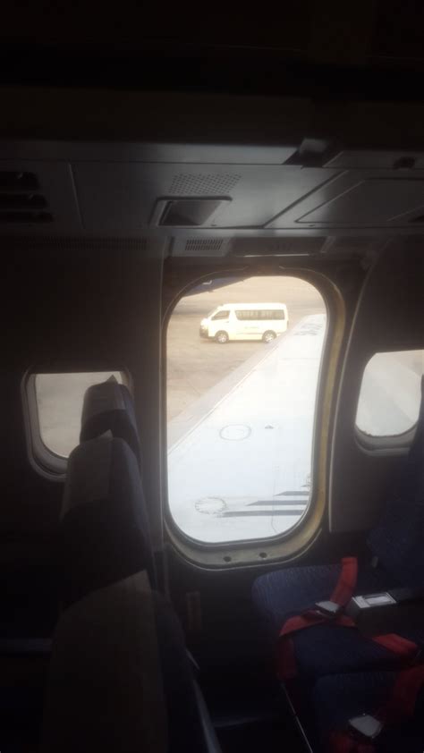 Videos And Photos Nigerias Dana Air Exit Door Falls Off The Plane As It