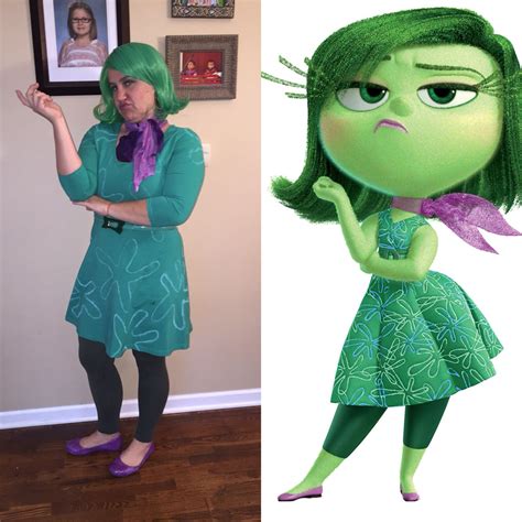 Disgust From Inside Out Costume Halloween Costumes For Work Inside