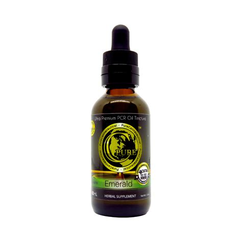 Shop our delicious wide array of. PCRX Emerald Oil 60 ml | Wholesome Relief