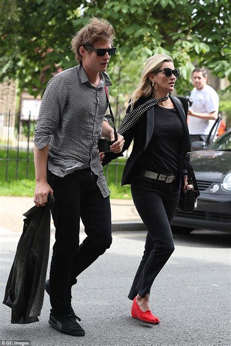 Kate Moss And Count Nikolai Von Bismarck Take A Stroll In London