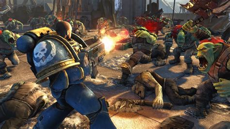 news  person action shooter warhammer  space marine coming