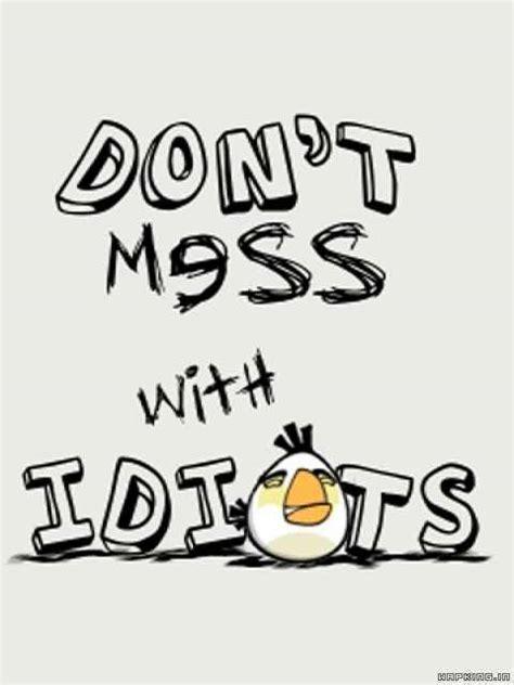 don t mess with idiots