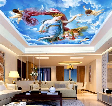 Check spelling or type a new query. Large Sky Ceiling Mural European 3d Ceilings Mural ...