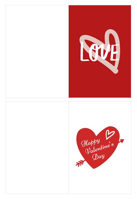 Own Valentines Day Cards Printable 10 Free Pdf Printables Printablee