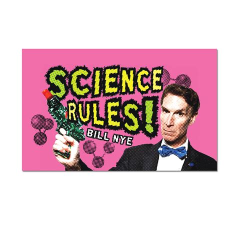 Science Rules 3 X 2 Refrigerator Magnet
