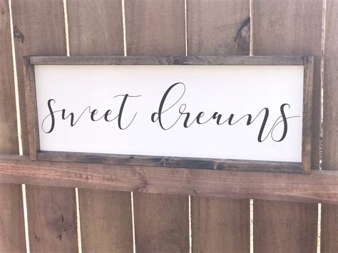 24 unique bedroom decorations and accessories that will make the bedroom your favorite space. Bedroom Sign Bedroom Decor Bedroom Wall Decor Sweet Dreams ...