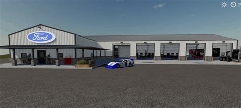 Fs19 Ford Racing Garage Farming Simulator 2022 Mod Ls 2022 Mod Fs
