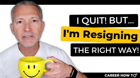 8 Steps To Quit Your Job And Resign The Right Way Youtube