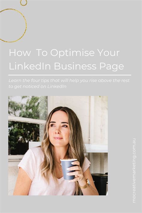 How To Optimise Your Linkedin Business Page Linkedin Business