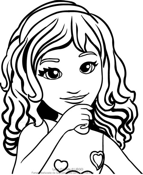 Lego Friends Olivia Coloring Pages At Free Printable Colorings Pages To Print