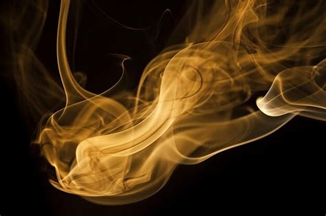 Premium Ai Image A Smoke From A Smoke That Is Lit Up In A Black