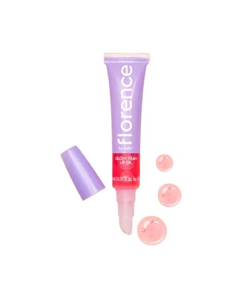 Florence By Mills Glow Yeah Hydrating Lip Oil Pink 4626 Requests
