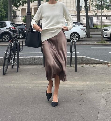 How To Wear A Slip Skirt Like A French Girl Who What Wear UK