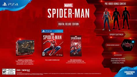 marvel s spider man ps4 special editions and release date guide us only gamespot