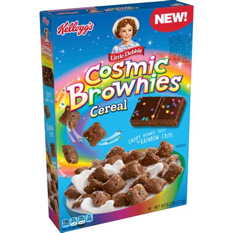 Kelloggs Is Launching New Little Debbie Cosmic Brownies Cereal