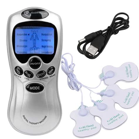 Electric Body Massager Slimming Tens Acupuncture Therapy Massage
