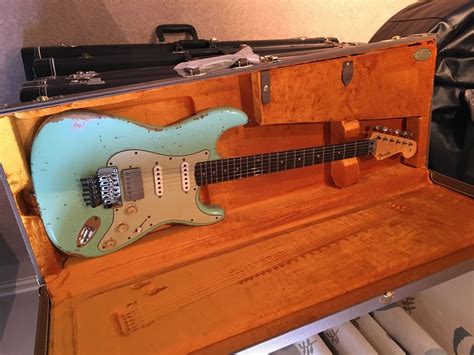 Fender Stratocaster Custom Shop 62 Relic Guitar With Floyd Rose Ebay