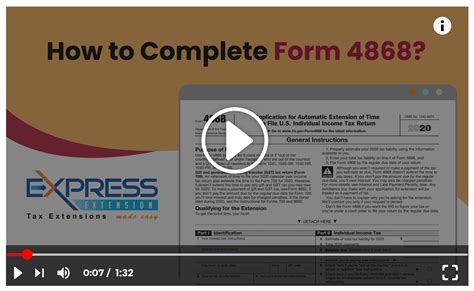 E File Form 4868 File Personal Tax Extension Online