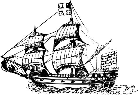 Sailing Ship Drawing At Getdrawings Free Download