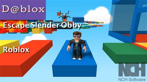 Escape Slender Obby Obby On Roblox Youtube