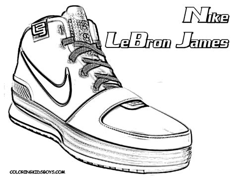 Nike Coloring Pages - Coloring Home