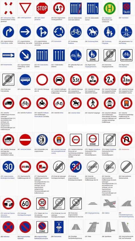 Viele verkehrszeichen enthalten international verständliche piktogramme (angestrebte vereinheitlichung der verkehrszeichen, z. Pin von Mónika Bitterné Varga auf Deutsch ...