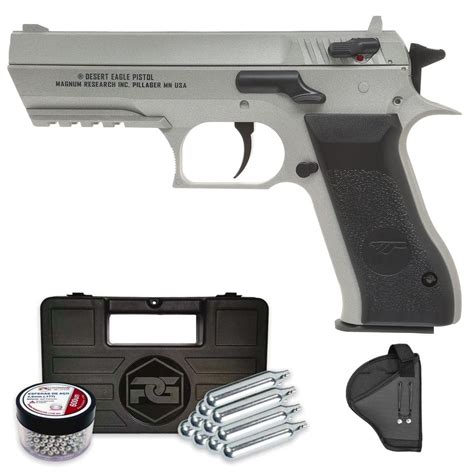 Pistola Jericho Baby Eagle Metal Co2 45mm Nbb Coldre Prime Guns