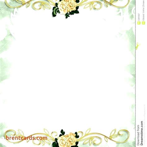 Blank Invitation Card Template Free Cards Design Templates