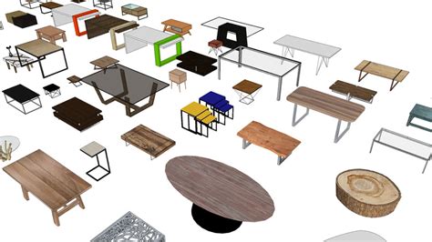 All Coffee Tables 3d Warehouse